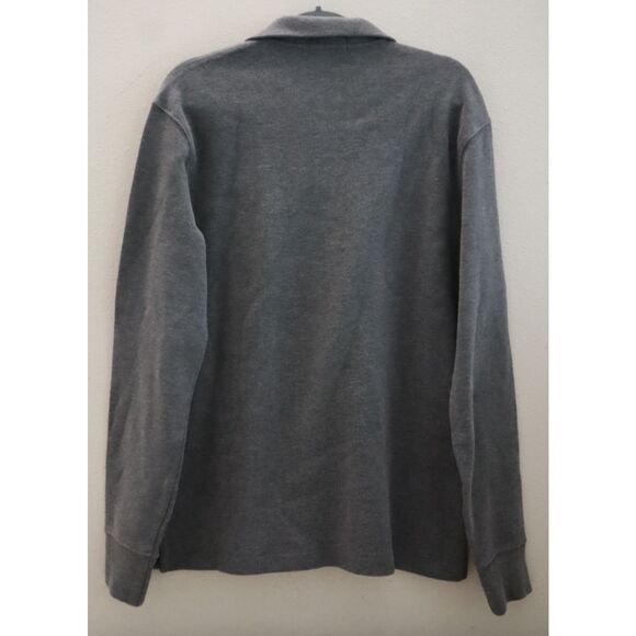 Polo Ralph Lauren 0407268 Men's Sz S Gray Heather 1/4 Zip Pullover Sweater - Picture 2 of 11
